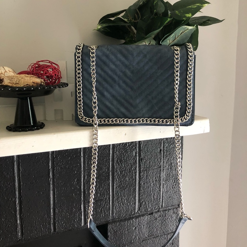 Denim Like Crossbody Bag